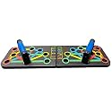 WELLBERG Portable Push Up Board For Ecercise | Body Building Exercise Tools | Chest Triceps | 14 in 1 Multi-Function Pushup Bracket Rack Dips Stand Body | Push Up Equipment For Men Women