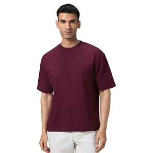 Wellbi Bamboo Oversized Half Sleeve T-Shirt for