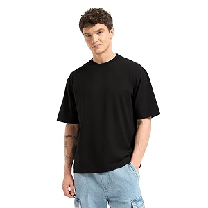 Wellbi Bamboo Oversized Half Sleeve T-Shirt for