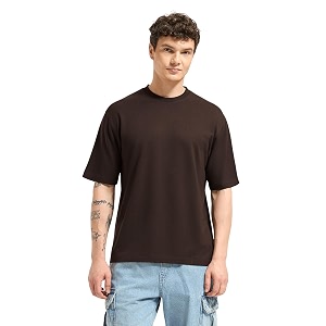 Wellbi Bamboo Oversized Half Sleeve T-Shirt for