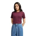 Wellbi Womens Bamboo Crop Top Soft amp