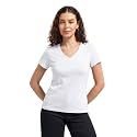 Wellbi Womens Bamboo V-Neck T-Shirt Ultra