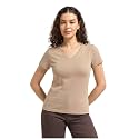 Wellbi Womens Bamboo V-Neck T-Shirt Ultra