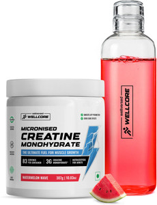 Wellcore Micronised Creatine Monohydrate 307g Watermelon Wave