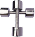 Welldone Home To Gym steel chrome 12.5kg
