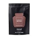 WelleCo Plant-Based Chocolate Protein Powder, Organic Brown Rice & Pea Blend, 16g Protein per Serving, Dairy-Free Supplement for Energy, Recovery & Daily Nutrition, 10.5 oz