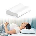 WELLGIVER Memory Foam Cervical Pillow | 2 Years Warranty | Orthopedic Cervical Pillow Neck Support Pillow for Sleeping, Neck & Shoulder Pain | 19 x 11 Inch | Standard | Removable Zipper Cover | Pack 1