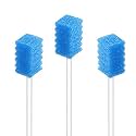 Disposable Oral Mouth Swabs for the Elderly, 250 PCS, Blue