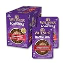 Wellness Bowl Boosters Simply Shreds Variety Pack Wet Dog Food Topper for Small, Medium, and Large Breeds, Grain Free, Natural, Chicken Recipes, 2.8 oz, Pack of 12 Pouches