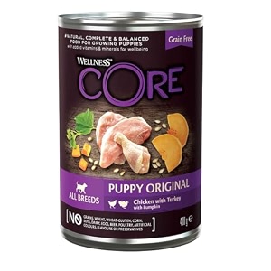 wellness core 95 6 x 400g chicken amp turkey - wet dog food