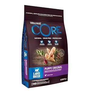 wellness core puppy 22 lbs chicken  grain-free natural hypoallergenic