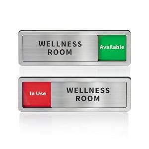 Wellness Room Office Door Signs Do Not