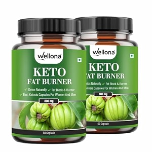 keto fat burner 60 capsules 800 mgweight loss supplement with garcinia cambogiagreen coffee beans green tea extract metabolism boosterarmthighsbelly fat burner pack of 2
