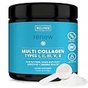 Renew Multi Collagen Peptides Powder for Women & Men, Types I II III V X