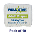 Wellstar Adult Diapers Extra Large - Pack