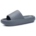 welltree Slides for Women Men Pillow Slippers Non-Slip Soft Cloud Sandals