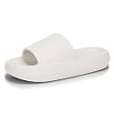 welltree Slides for Women Men Pillow Slippers Non-Slip Soft Cloud Sandals