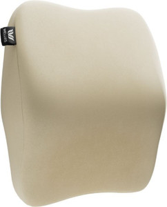 Wellvis Beige Memory Foam Car Pillow Cushion