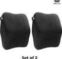 Wellvis Black Memory Foam Car Pillow Cushion