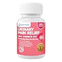 WELMATE Maximum Strength Urinary Pain Relief UTI Medicine for Women, 120 Ct