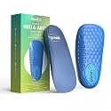 Welnove Heel Cushion Inserts -1/2'' Heel Lift Pads for Heel Pain Relief,S