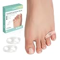 Welnove Tailor's Bunion Corrector Pads - 8 Pack Pinky Toe Protector, Bunion Corrector with Separator for Women Men, Gel Bunion Shield for Foot Pain Relief(Sport Spacers)