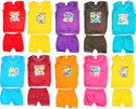 Welo Boys Casual T-shirt Shorts Multicolor