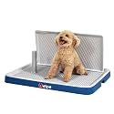Welpe Dog Potty Tray with Pee Pad Holder - Perfect Indoor Potty Training Solution for Small and Medium Dogs. Say Goodbye to Messy Floors and Enjoy Stress-Free Training Success!