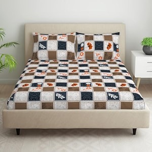 welspun microfiber bedsheet for double bed king size with 2 pillow covers  skin safe amp super soft bed sheet  ideal for festive gifting  220 x 240 cm  dark grey
