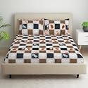 Welspun Microfiber Bedsheet for Double Bed King Size with 2 Pillow Covers | Skin Safe &amp; Super Soft Bed Sheet | Ideal for Festive Gifting | 220 x 240 cm | Dark Grey