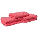 Welspun Quik Dry 380GSM Cotton Solid Bath Towel (Black, Large)