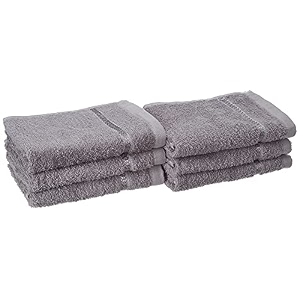 welspun quick dry grey cotton hand towel
