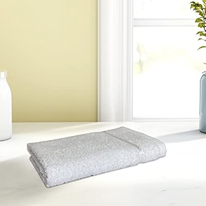welspun quick dry white cotton hand towel