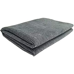 welspun quik dry 380gsm cotton solid bath towel black large