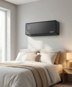 Weltherm WM OCTANE Electric Wall Mount Heater|Glim Display with Toughened Glass Body|1000/2000W Fan Room Heater
