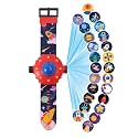 Wembley Digital Projector Watch for Kids| Sturdy &amp; Practical Designed Wrist Watch| Soft, Flexible &amp; Adjustable Strap| with Smart Time, Date &amp; Month| Feature 24 Images- Space