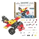 Wembley Innovator Aeroplane Toy Model and Home Show Case DIY Building Blocks for Kids | Educational &amp; Learning Blocks for Kids | Creative Mechanical Construction Engineering Kit for (93 Pcs)
