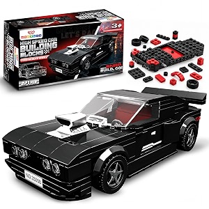 wembley race mechanic series - 271 pcs  sports car building blocks for kids  stem construction toy with realistic car details abs plastic building kit for boys amp girls age 3 years