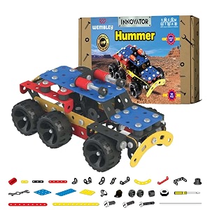 wembley innovator hummer toy model amp home show case diy building blocks for kids educational amp learning blocks for kids creative mechanical construction engineering kit for kids 161pcs