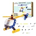 Wembley Innovator Helikopter Toy Model for Kids DIY Building Blocks | Educational & Learning Blocks| Creative Construction Mechanical Engineering Gifts Set for +5 Years - (48 Pcs)