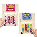 Wembley Montesori Slide Puzzle Game Toys for 4+ Year Boy 2 in 1 Color &amp; Pattern Matching Birthday Gift for Kids Activity Toys Shape Sorter Learning Educational Mind Game for Girls 5 6 7-14 Years