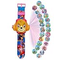 Wembley Paw Patrol Digital Projector Watch for Kids| Attractive Watch with Time, Date & Month| Silicone Strap & Unbreakable Case| Fun & Colorful Educational Watch| Rakhi Gift for Boys and Girls– Skye