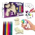 Wembley Squishy Unicorn 3D Art &amp; Craft Set| DIY Washable Painting Set| Figuring Set with 3 Squishy Unicorns &amp; 6 Color Pens| Multicolor Non-Toxic Art Set for 3+ Years| Gift for Boys &amp; Girls