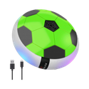 Wembley USB Rechageable Hover Ball Indoor Football Soccer Game With Colorful LED (Green) Hoverball