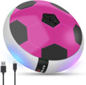 Wembley USB Rechageable Hover Ball Indoor Football Soccer Game With Colorful LED (Pink) Hoverball