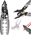 WEMOL 28 in 1 Wire Stripper Precise Wire Stripping Cutter Handheld Cable Stripper Wire Cutter