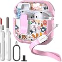 WENEW Case for AirPods 5/4 Case (2026-2024) With Safety Lock (Pink)