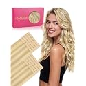 WENNALIFE 3.15 inch Wide Tape in Hair Extensions Human Hair, Tape in Weft
