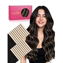 WENNALIFE 3.15 inch Wide Tape in Hair Extensions Human Hair, Tape in Weft