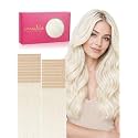 WENNALIFE 3.15 inch Wide Tape in Hair Extensions Human Hair, Tape in Weft